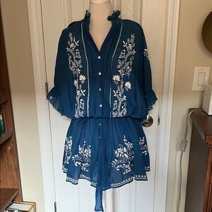 Juliet Dunn blouson dress